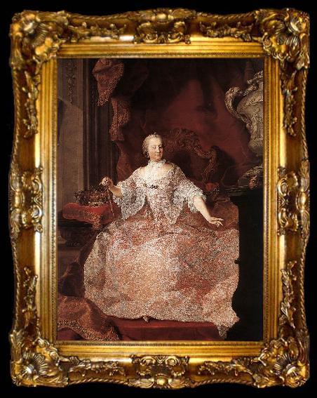 framed  MEYTENS, Martin van Empress Maria Theresa ga, ta009-2